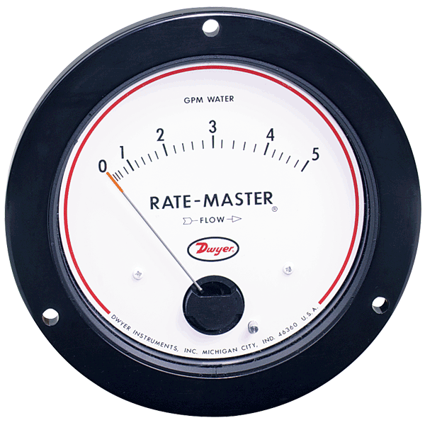 Image showing a dial with a needle to register pressure in a pump